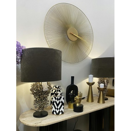 RICHMOND pojemnik dekoracyjny JELIS czarno-złoty