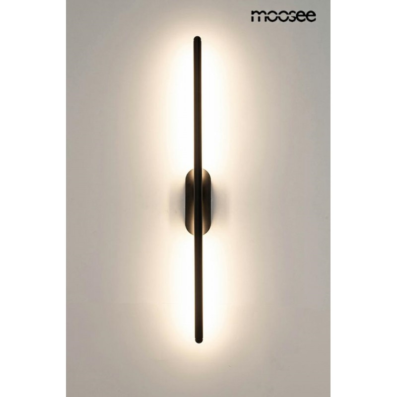 MOOSEE lampa ścienna TOBIA czarna