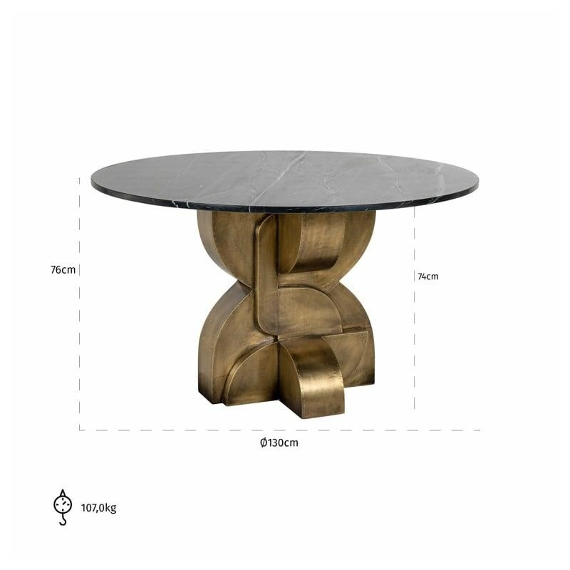 RICHMOND stół jadalniany MADDOX 130