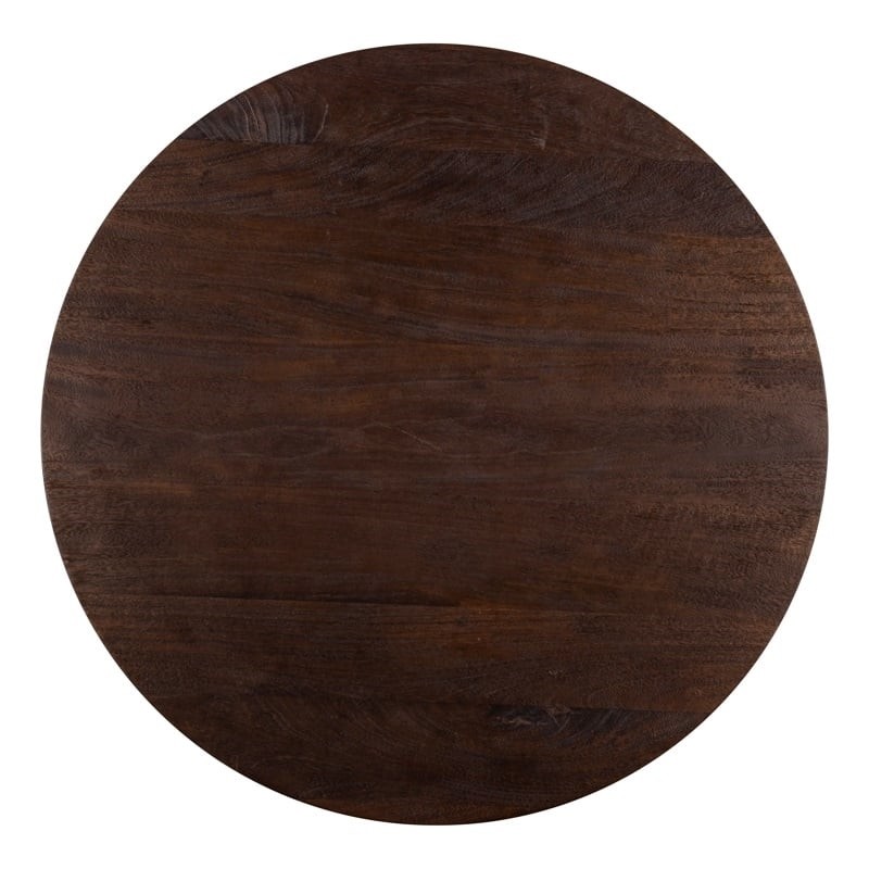 RICHMOND stół WILLOW 80 ciemny brąz