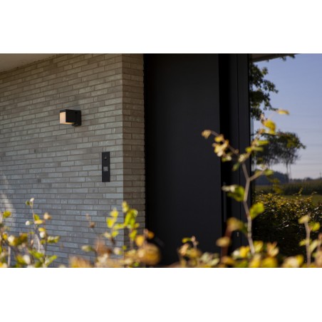 Lutec Lampa zewnętrzna ścienna PRIMA HYBRID 6993801118 szary i odcienie szarości