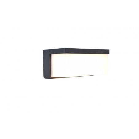 Lutec Lampa zewnętrzna ścienna ZELNA HYBRID 6912401345 szary i odcienie szarości