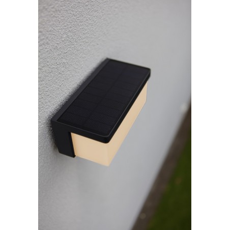 Lutec Lampa zewnętrzna ścienna ZELNA HYBRID 6912401345 szary i odcienie szarości