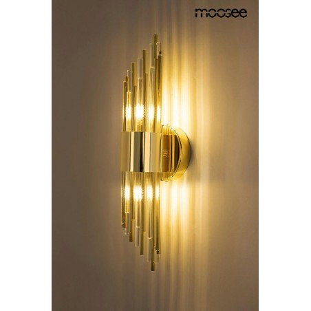 MOOSEE lampa ścienna AMADEO złota