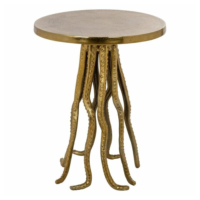 RICHMOND stolik MACEY złoty