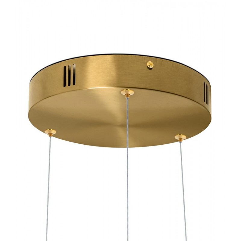 Lampa wisząca RING 60 + 80 + 100 złota na jednej podsufitce
