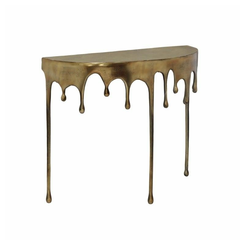 RICHMOND konsola DROPS złota