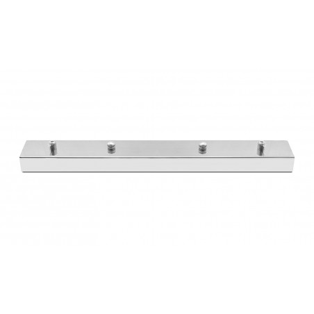 Podsufitka prostokątna chrom 44 cm x 5,5 cm