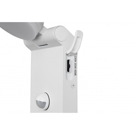 Trio Lampa zewnętrzna ścienna ADOUR - CZUJNIK RUCHU 245569131 biały