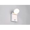 Trio Lampa zewnętrzna ścienna ADOUR - CZUJNIK RUCHU 245569131 biały