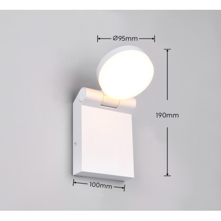 Trio Lampa zewnętrzna ścienna ADOUR 245560131 biały