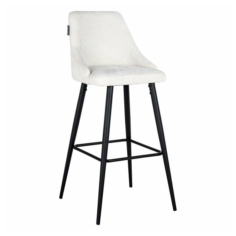 RICHMOND zestaw krzeseł barowych BROOKE 78 biały - 2 sztuki