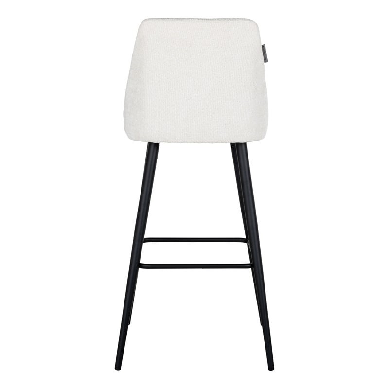 RICHMOND zestaw krzeseł barowych BROOKE 78 biały - 2 sztuki