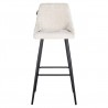 RICHMOND zestaw krzeseł barowych BROOKE 78 jasny beż - 2 sztuki