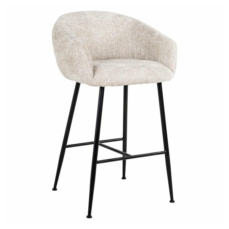 RICHMOND krzesło barowe AVANTI jasny beż