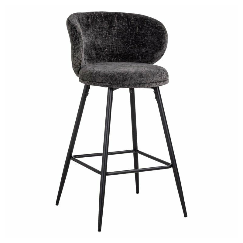 RICHMOND zestaw 2 krzeseł barowych MIMI czarny