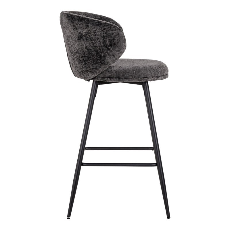 RICHMOND zestaw 2 krzeseł barowych MIMI czarny