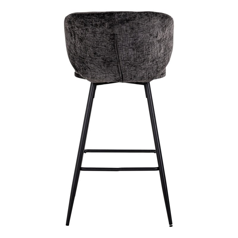 RICHMOND zestaw 2 krzeseł barowych MIMI czarny