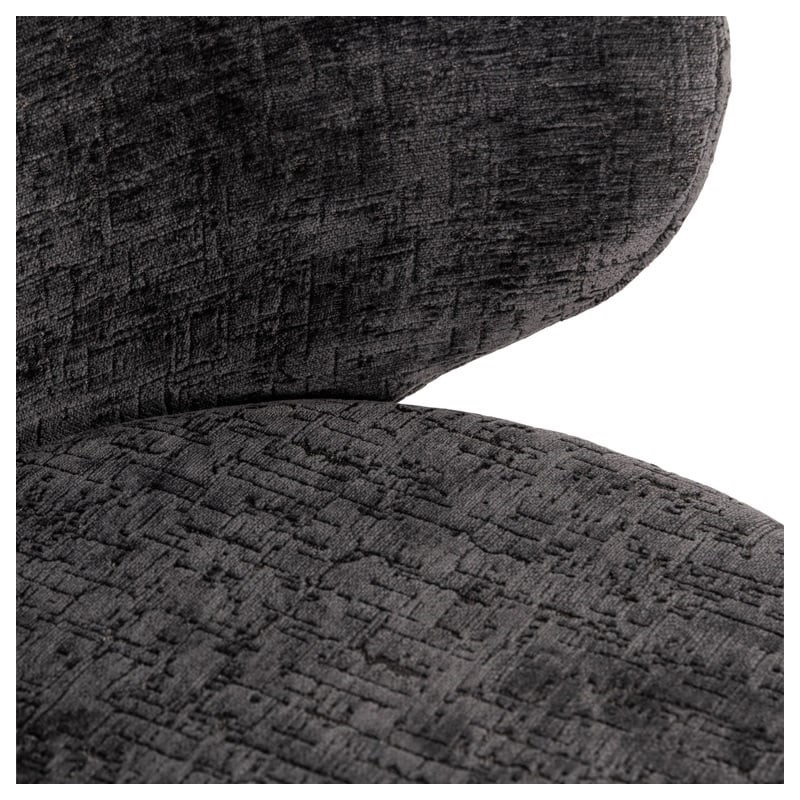 RICHMOND zestaw 2 krzeseł barowych MIMI czarny