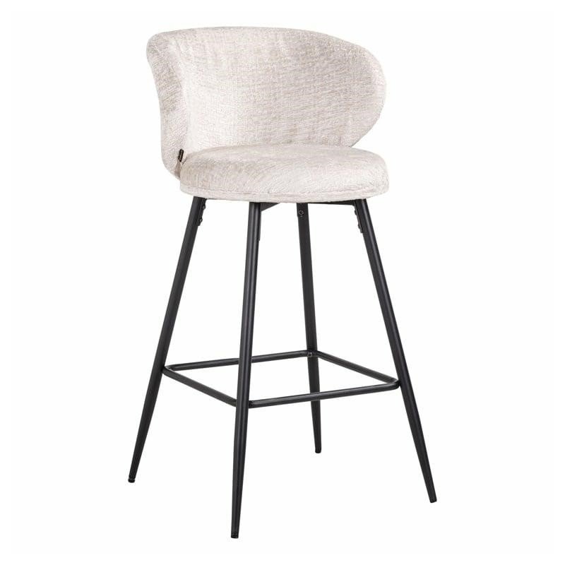 RICHMOND zestaw 2 krzeseł barowych MIMI jasny beż