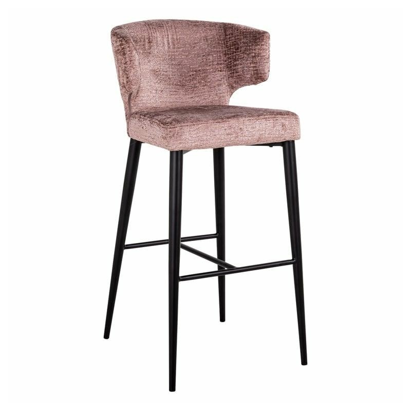 RICHMOND krzesło barowe TAYLOR 76 różowe