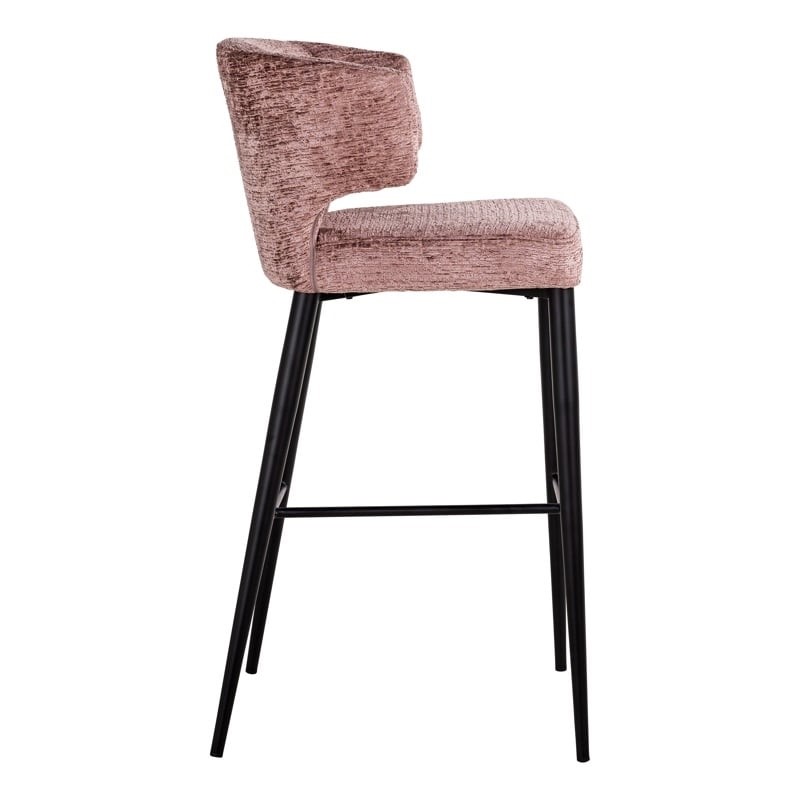 RICHMOND krzesło barowe TAYLOR 76 różowe