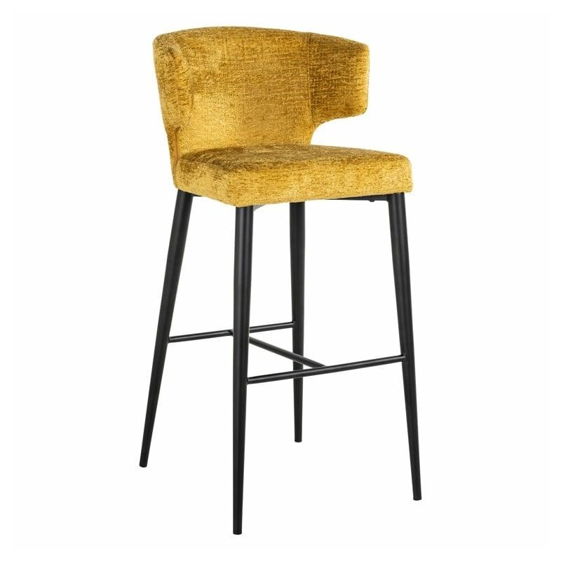 RICHMOND krzesło barowe TAYLOR 76 żółte