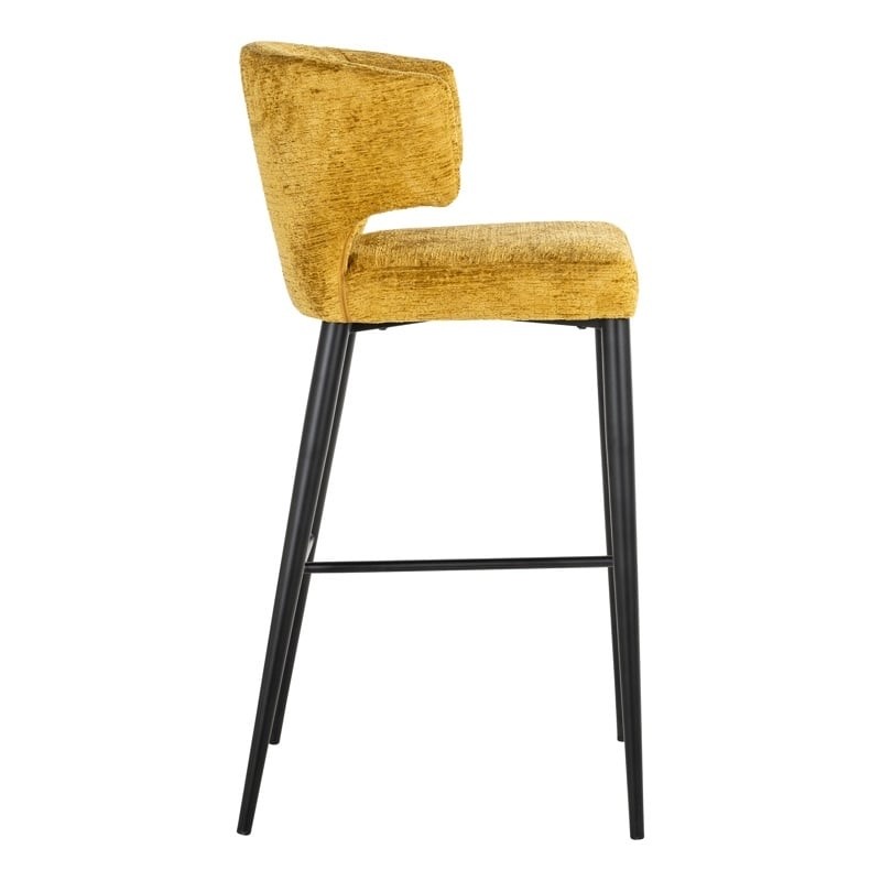 RICHMOND krzesło barowe TAYLOR 76 żółte