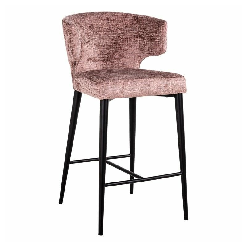 RICHMOND krzesło barowe TAYLOR 67 różowe