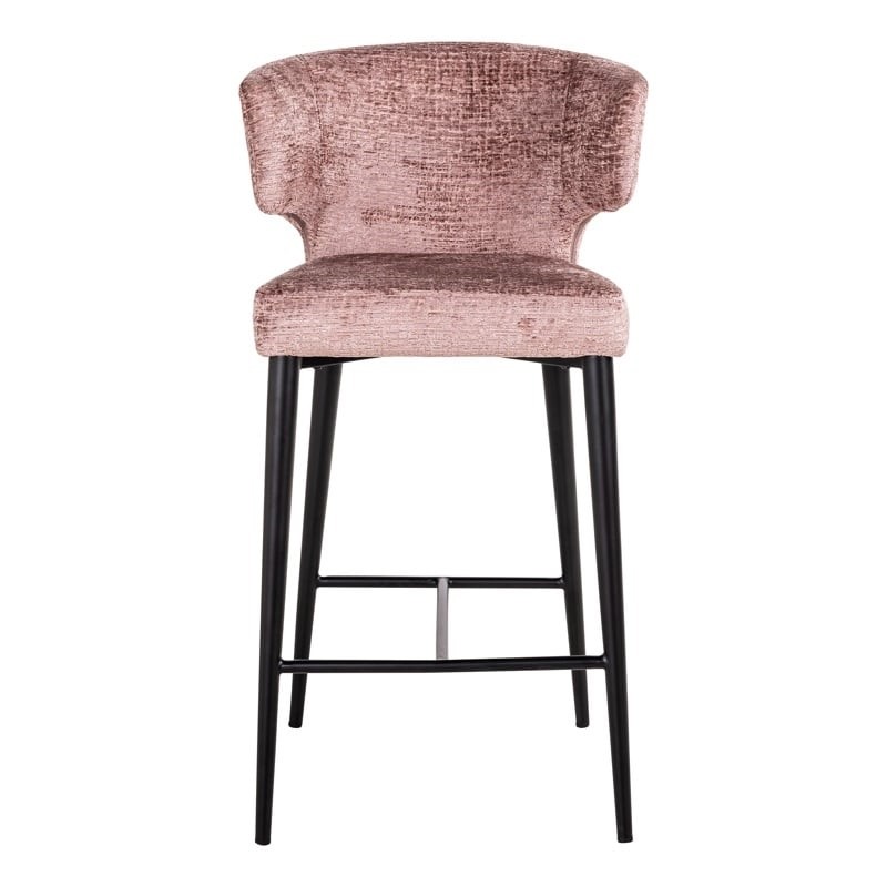 RICHMOND krzesło barowe TAYLOR 67 różowe