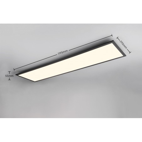 RL Lampa natynkowa LED BETA R67661232 czarny