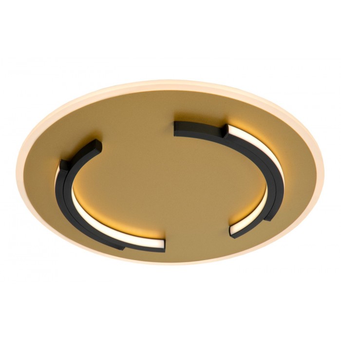 Lucide Lampa natynkowa LED ANDREAS 44113/30/02 złoty i odcienie złota