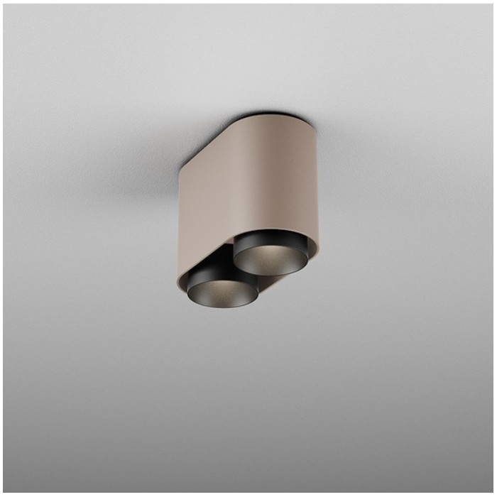 Aqform VYRO x2 round LED 230V natynkowy