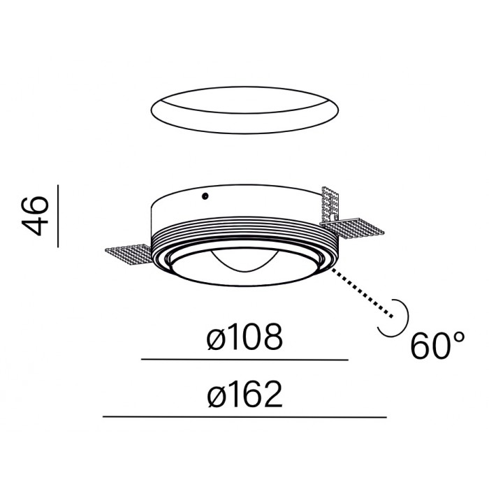 Aqform QRLED next move trimless wpuszczany