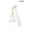 MOOSEE lampa ścienna GIRAFFE biała