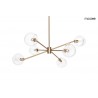 MOOSEE lampa wisząca AURA 6 złota