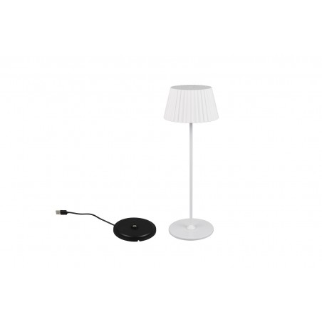 RL Lampa zewnętrzna przenośna SUAREZ R57706131 biały