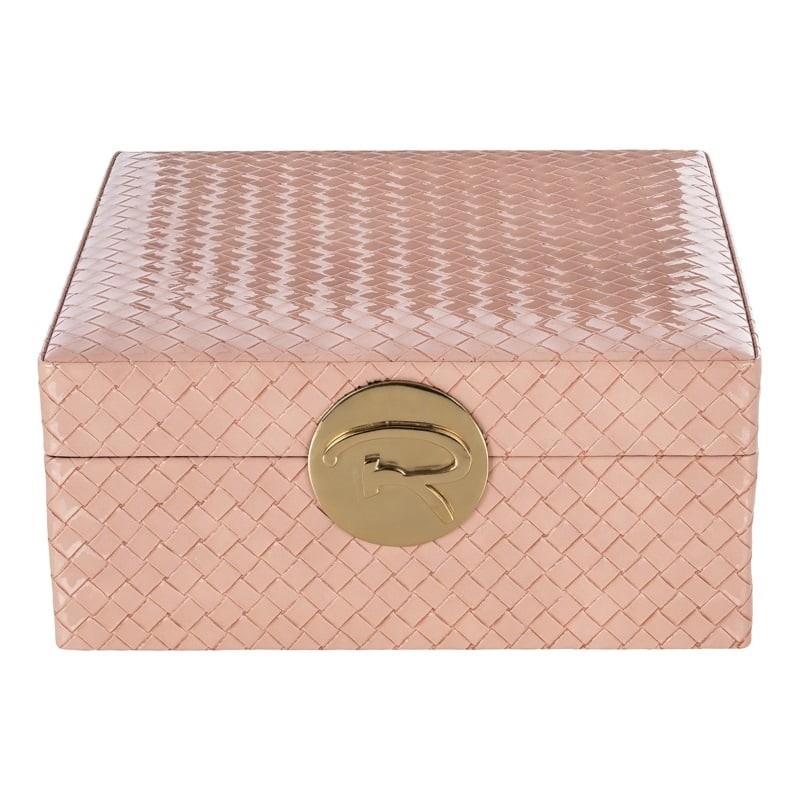 RICHMOND pojemnik na biżuterię ROSALY L   różowe