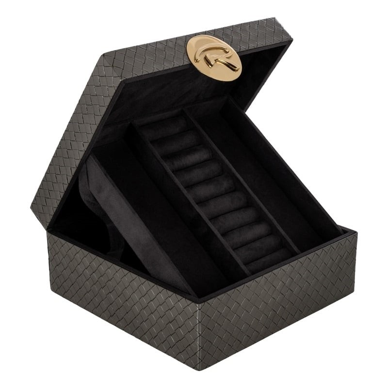 RICHMOND pojemnik na biżuterię ROSALY L   czarne