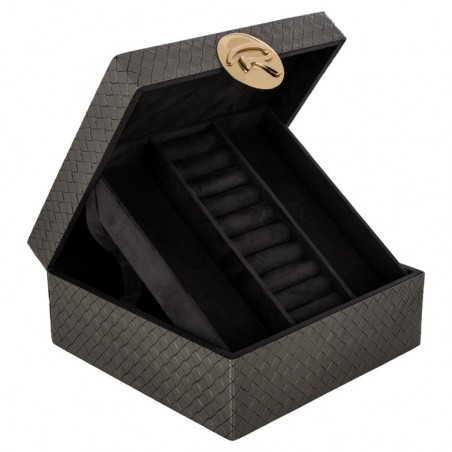 RICHMOND pojemnik na biżuterię ROSALY L   czarne