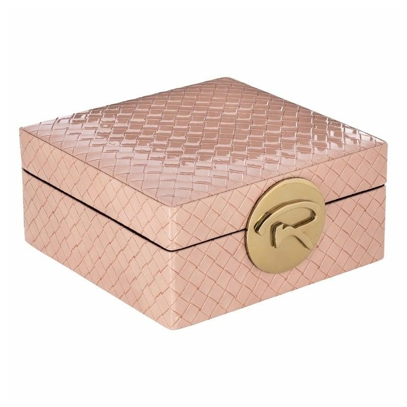 RICHMOND pojemnik na biżuterię ROSALY S   różowe