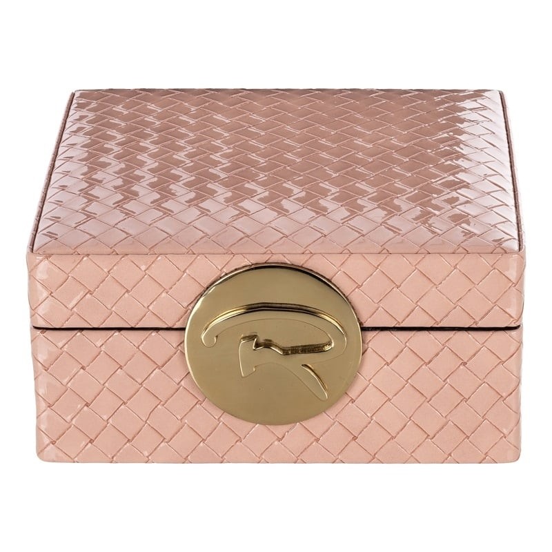 RICHMOND pojemnik na biżuterię ROSALY S   różowe