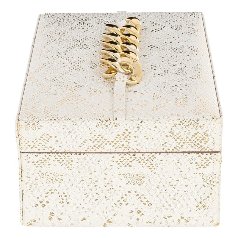 RICHMOND pudełko do przechowywania NOELL  białe