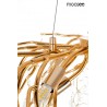 MOOSEE lampa wisząca RIVIERA 60 złota /   clear