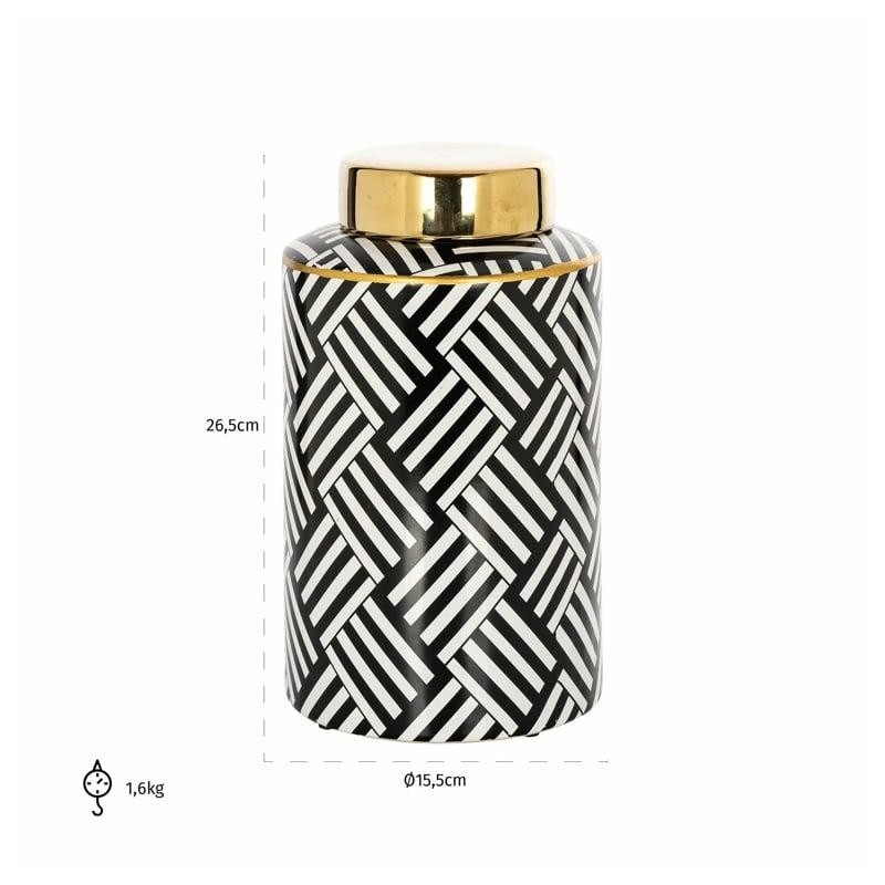 RICHMOND pojemnik ozdobny/wazon LAVIEN BIG