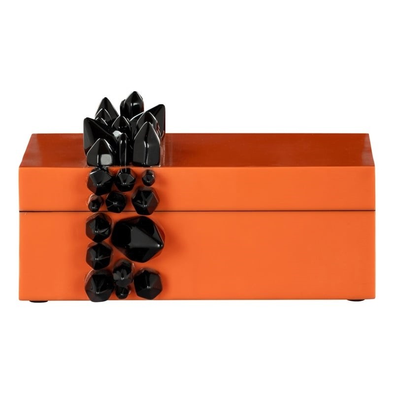 RICHMOND pojemnik na biżuterię CHARLINE   pomarańczowy