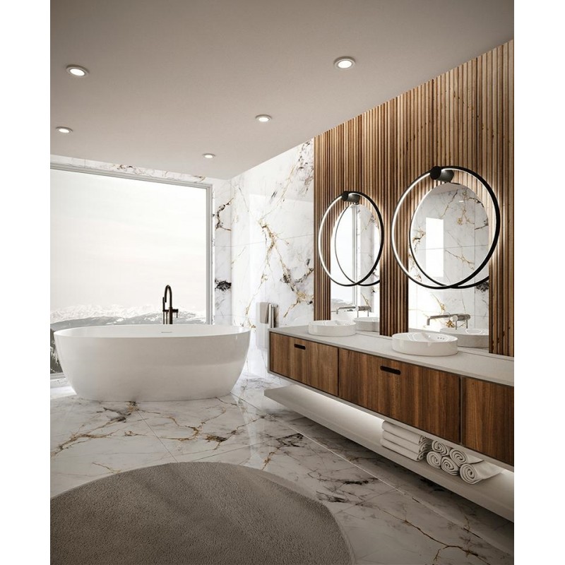 MOOSEE lampa ścienna HOOP 60 czarna