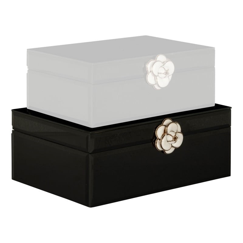 RICHMOND pojemnik na biżuterię VIVY L     czarny