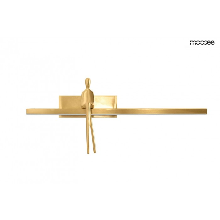 MOOSEE lampa ścienna BOY złota