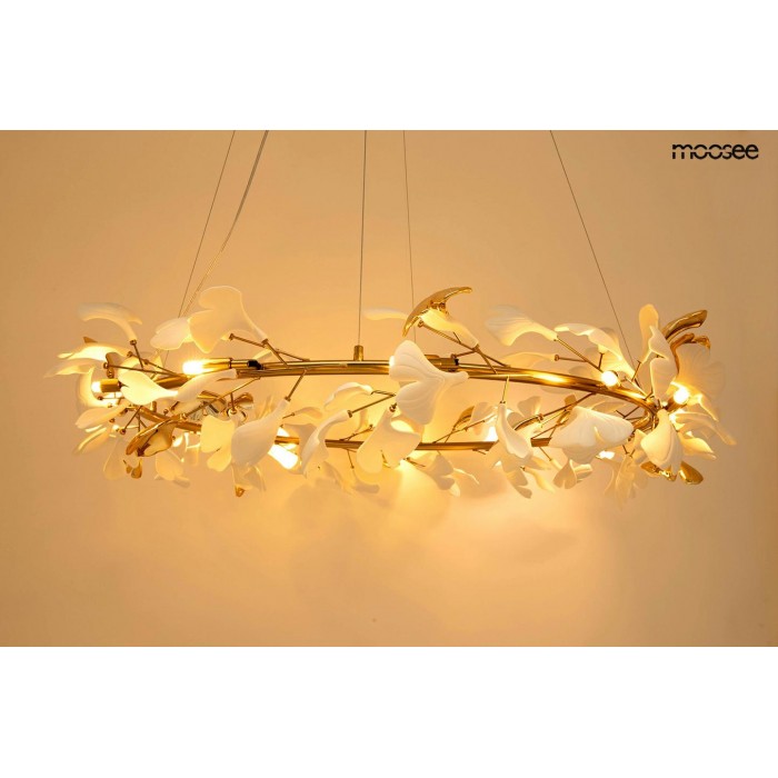 MOOSEE lampa wisząca FLORA 120 złota